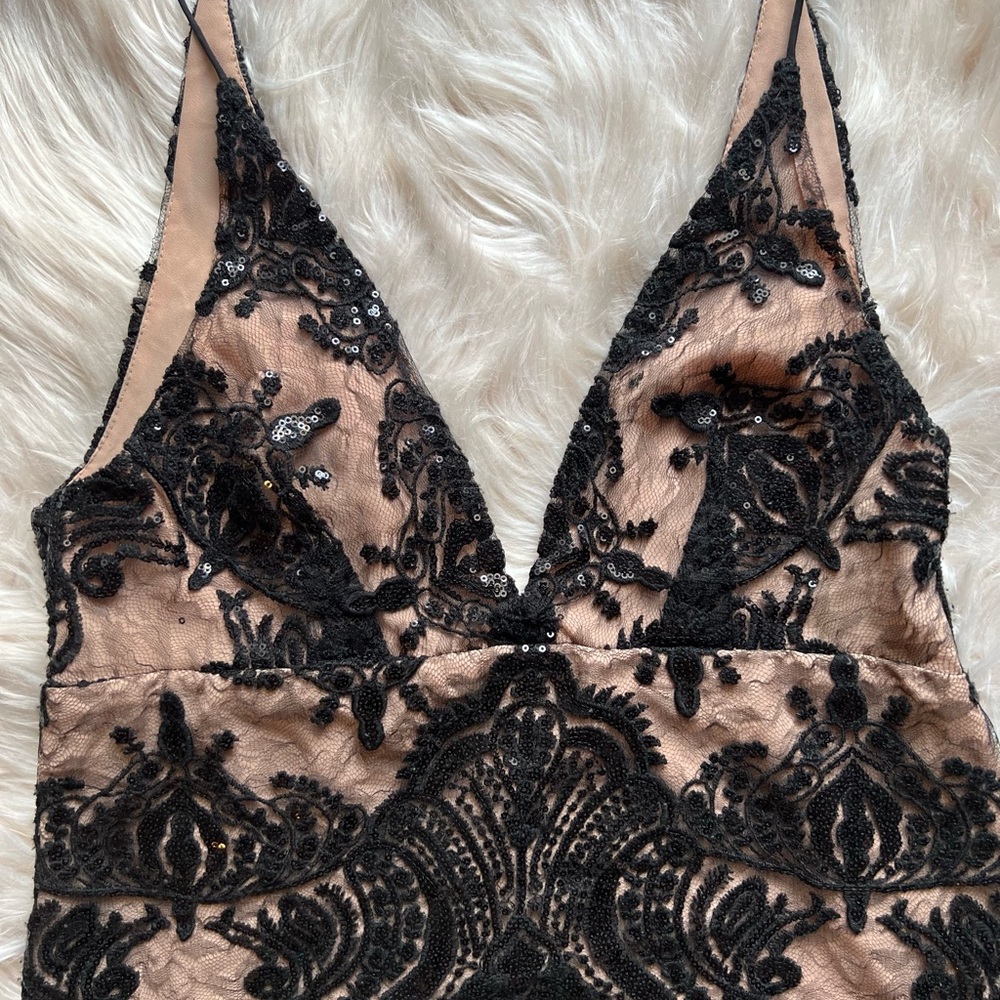 Night Shimmer Mini Dress